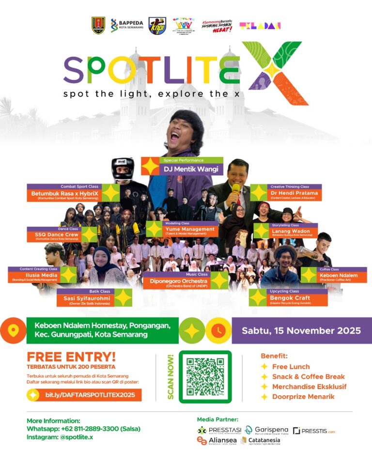 SPOTLITE X, Ruang Kolaborasi Kreatif Pemuda Kota Semarang