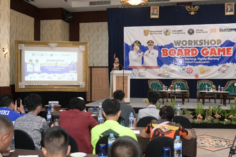 Wali Kota Semarang, Agustina Wilujeng, Tantang Anak Muda Ciptakan Board Game Khas Semarangan